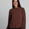 Bowery Blouse - Espresso