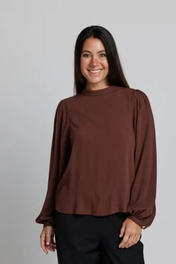 Bowery Blouse - Espresso