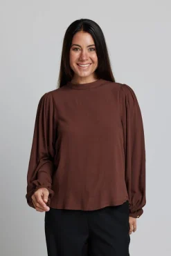 Bowery Blouse - Espresso