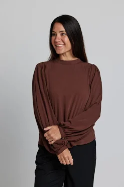 Bowery Blouse - Espresso