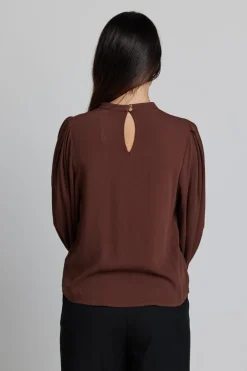 Bowery Blouse - Espresso