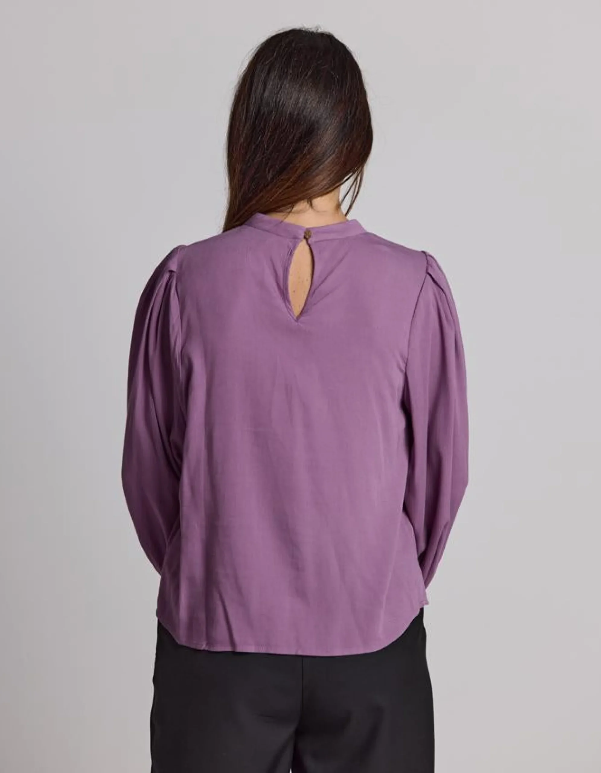 Bowery Blouse - Grape