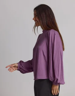 Bowery Blouse - Grape