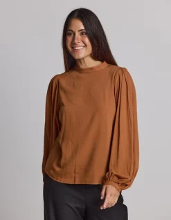 Bowery Blouse - Pecan