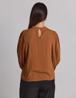 Bowery Blouse - Pecan