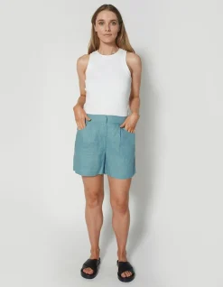 Bria Shorts - Turkish Blue