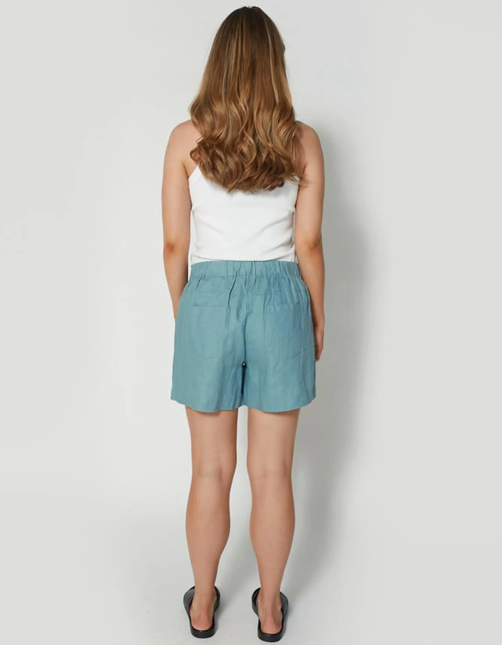 Bria Shorts - Turkish Blue