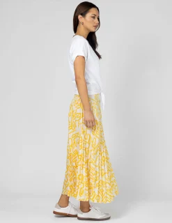 Brigette Skirt - Banana Swirl