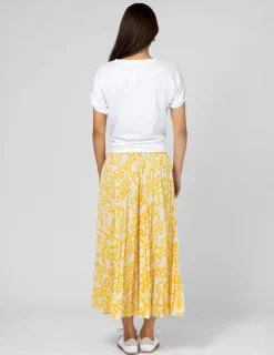 Brigette Skirt - Banana Swirl