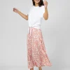 Brigette Skirt - Blush Squiggle