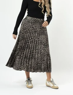 Brigette Skirt - Purrfect Leopard