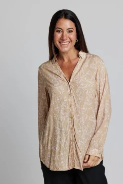 Broadway Blouse - Iced Blooms