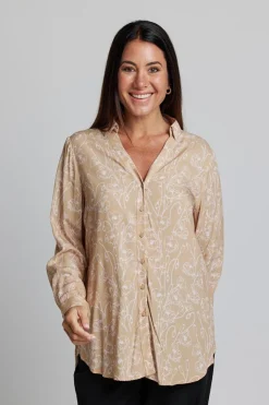 Broadway Blouse - Iced Blooms