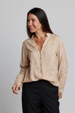 Broadway Blouse - Iced Blooms