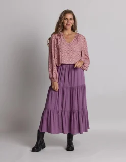 Bryant Skirt - Grape