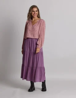 Bryant Skirt - Grape