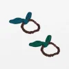 Bunny Scrunchie - Green/Teal
