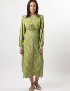 Caitlin Dress - Fly High Pickle