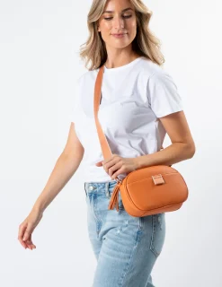 Carla Camera Bag - Peach