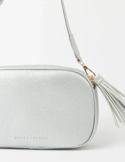 Carla Camera Bag - Silver