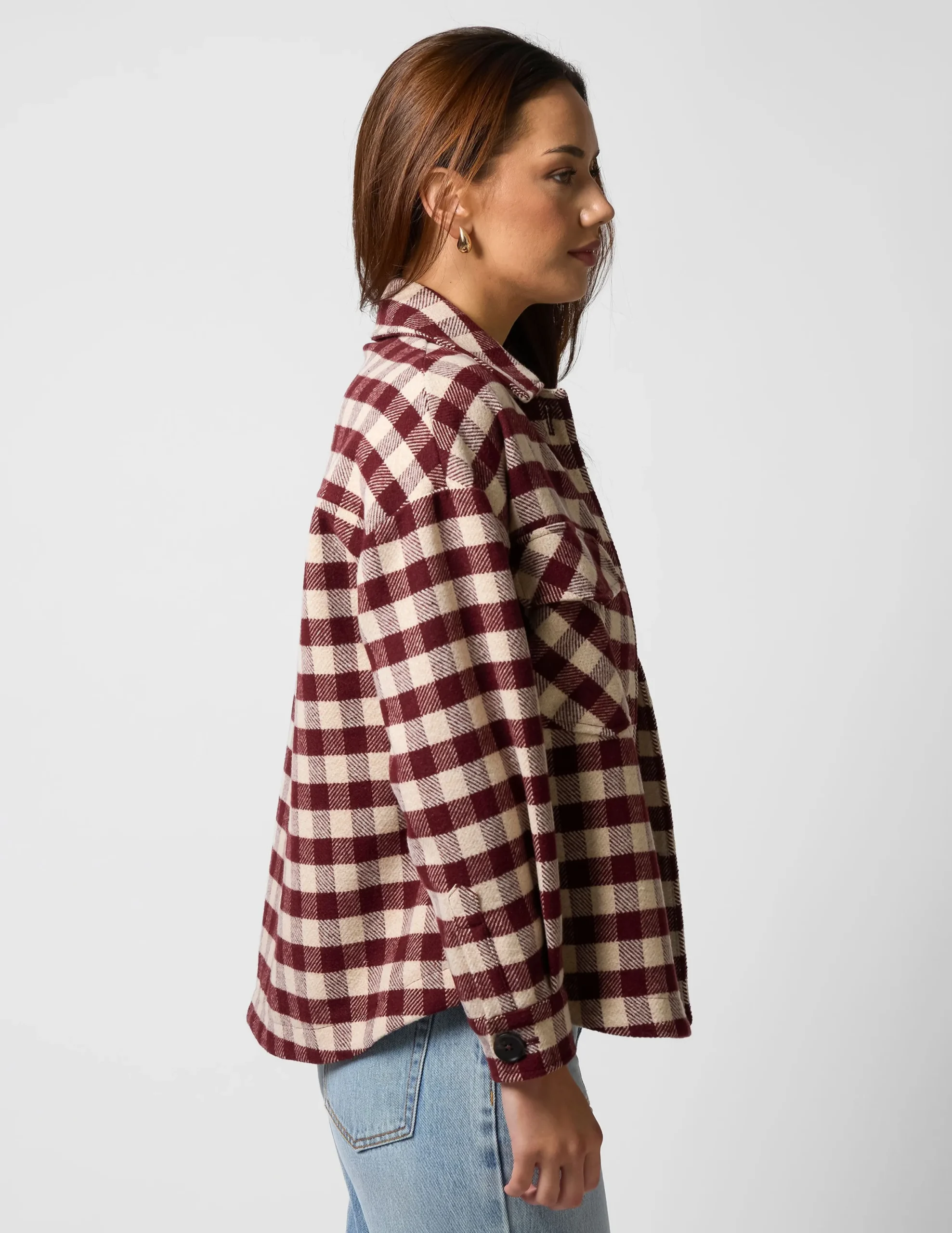 Carly Coat - Merlot