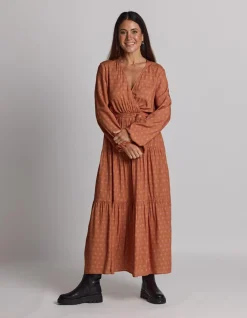 Carlylse Dress - Amber Hexagon