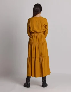 Carlylse Dress - Golden Syrup