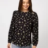 Celia Top - Winter Garden Floral