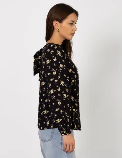Celia Top - Winter Garden Floral
