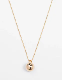 Chain with Ball Pendant Necklace