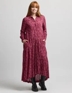 Chelsea Dress - Rhubarb Blooms