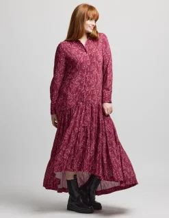 Chelsea Dress - Rhubarb Blooms