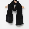 Chenille Scarves - Black