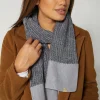 Chenille Scarves - Grey