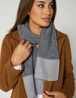 Chenille Scarves - Grey