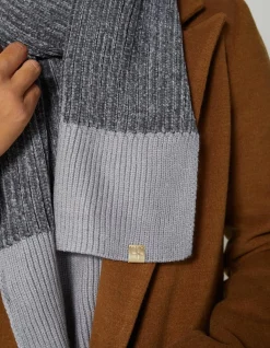 Chenille Scarves - Grey