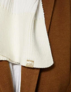 Chenille Scarves - Winter White