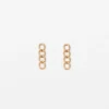 Chunky Gold Chain Earrings