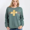 Classic Sweat Star Crossed - Moss