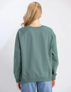 Classic Sweat Star Crossed - Moss