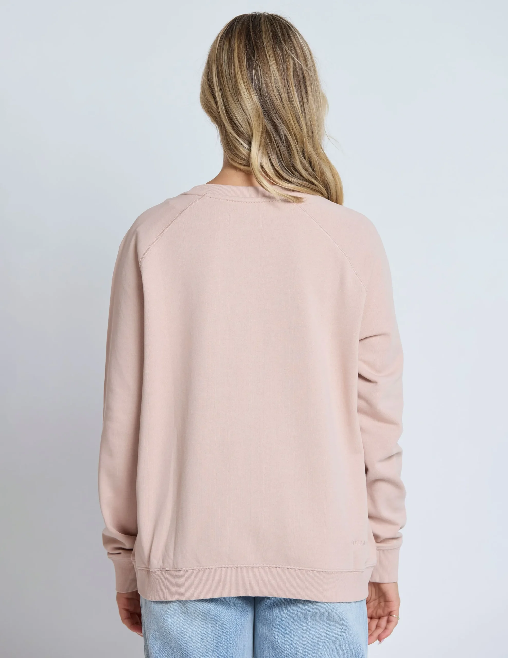 Classic Sweater - Antique Rose Round Logo