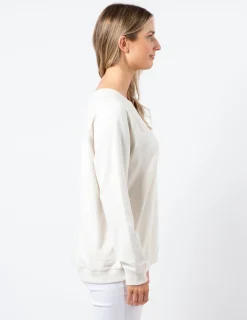 Classic Sweater - Cream S+G Logo