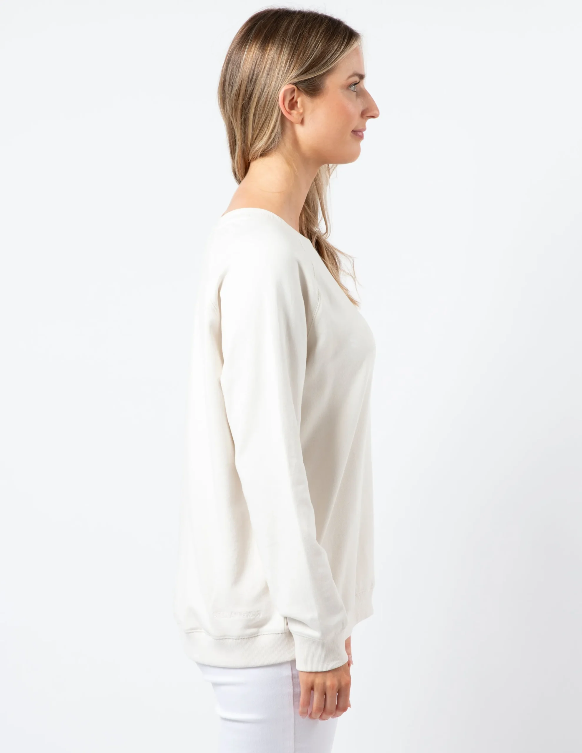 Classic Sweater - Cream S+G Logo