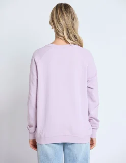 Classic Sweater - Lilac Logo