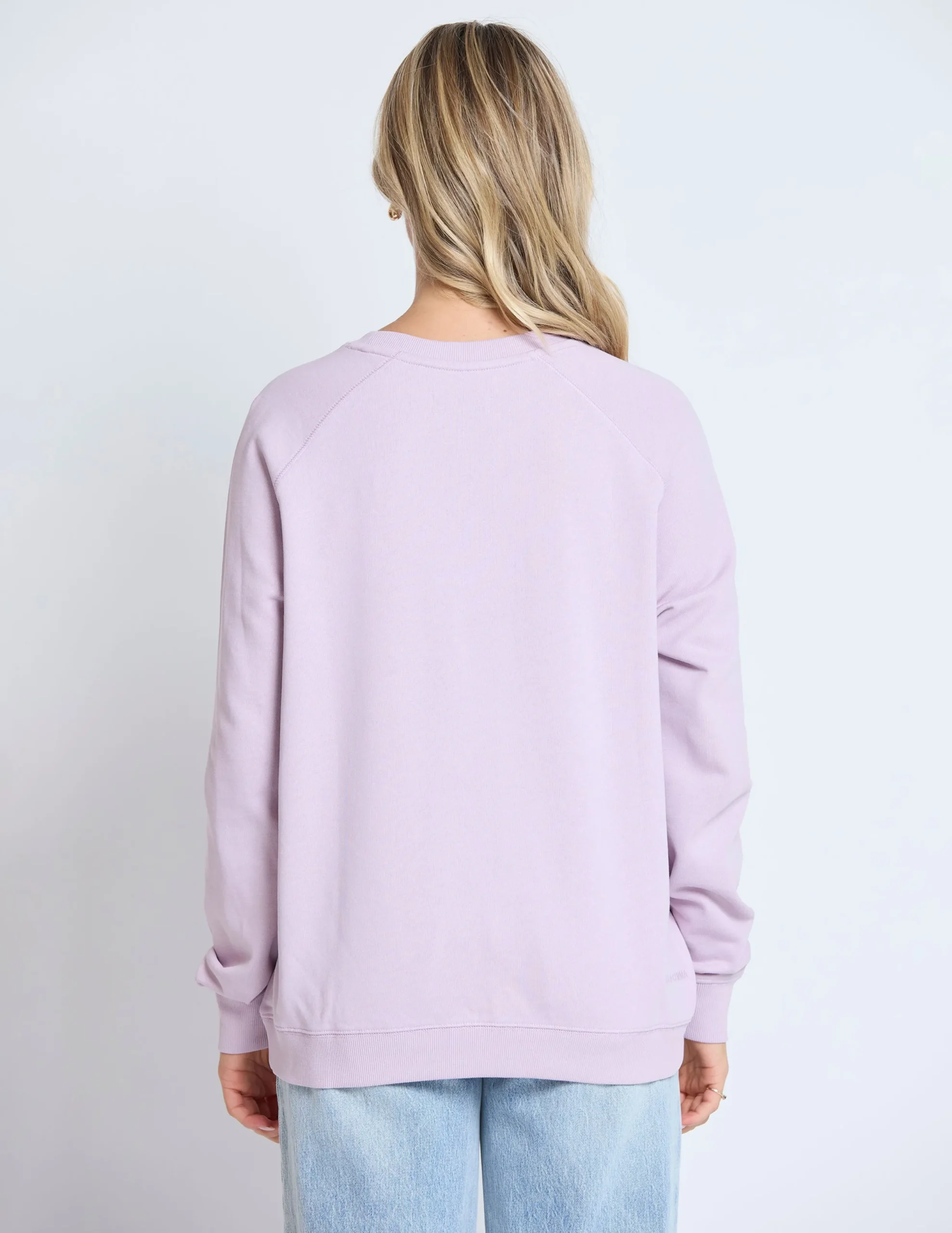Classic Sweater - Lilac Logo