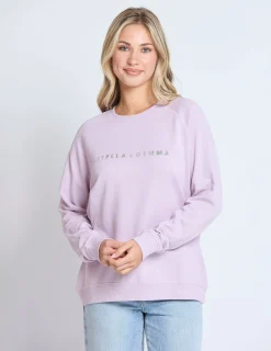 Classic Sweater - Lilac Logo