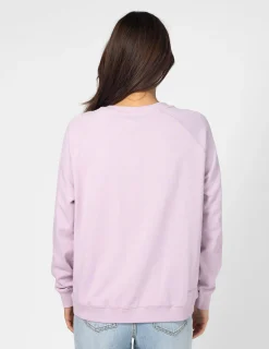 Classic Sweater - Lilac Striped Star