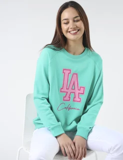 Classic Sweater - Mint Green LA California