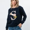 Classic Sweater - Navy Fiore