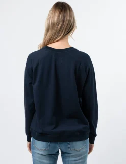 Classic Sweater - Navy Fiore